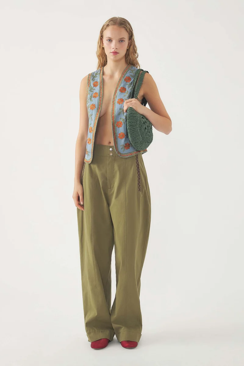 Gilet brodé Ary