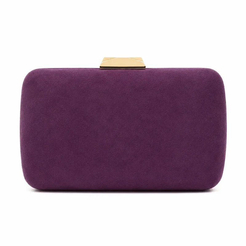 Cartera Round Morado oscuro