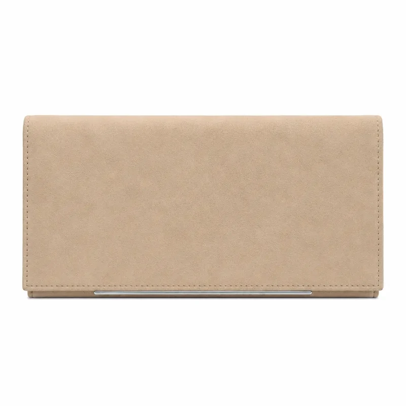 Bolso Sobre Cromo Marrón claro