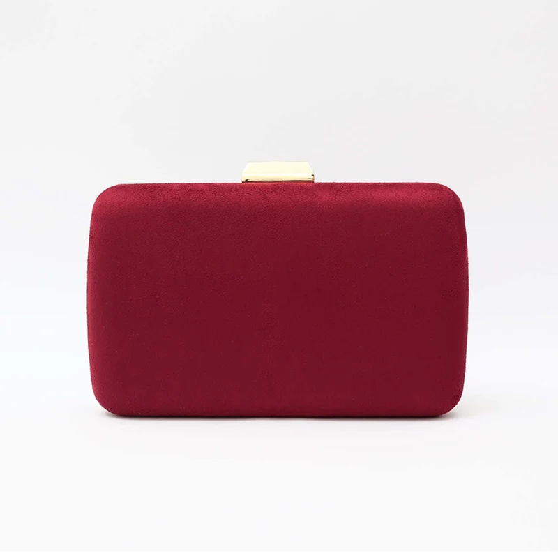 Cartera Round Burdeos Granate