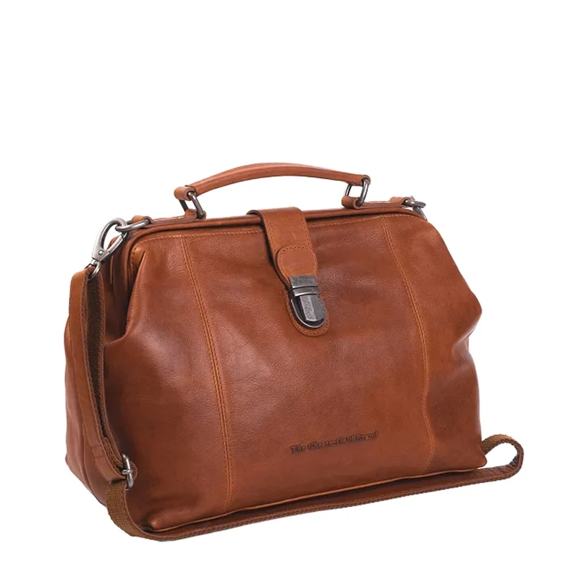 The Chesterfield Brand Shaun Cognac Leather Handbag C48.111831