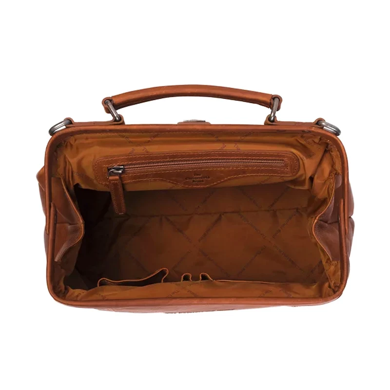 The Chesterfield Brand Shaun Cognac Leather Handbag C48.111831