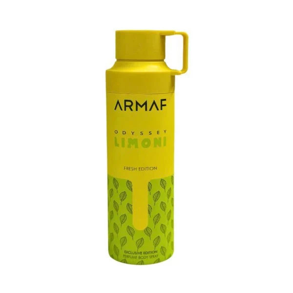 Armaf Odyssey Limoni Body Spray Fresh Edition 200ML