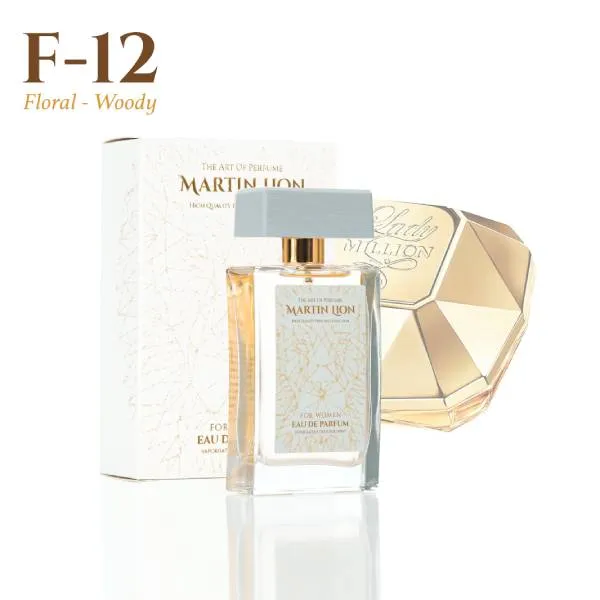 Martin Lion F12 - Inspiracion Rabanne Lady Million - EDP 50 ML (M)