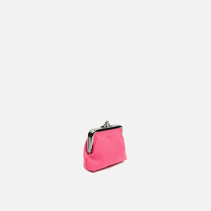 Poof portamonedas de nylon con cierre de boquilla ED.