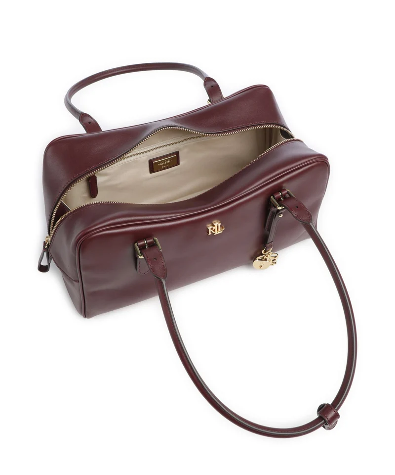 Lauren Ralph Lauren Marcy Bolso de hombro dark garnet