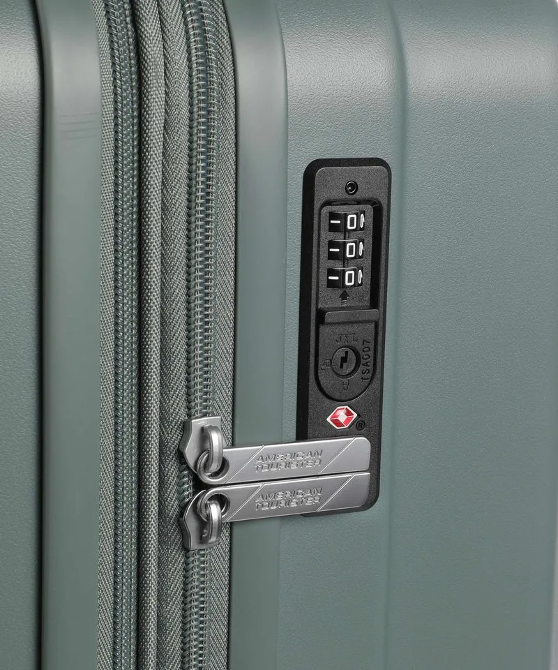 American Tourister Aerojoy Juego de maletas (4 ruedas) dark forest