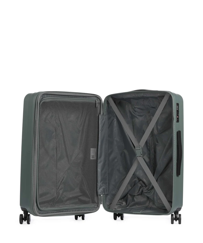 American Tourister Aerojoy Juego de maletas (4 ruedas) dark forest