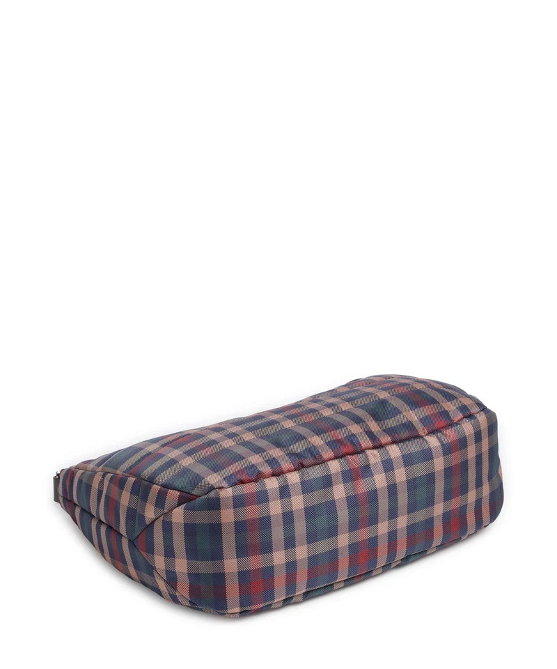 Mandarina Duck Tartan Bolso de hobo tartan brown