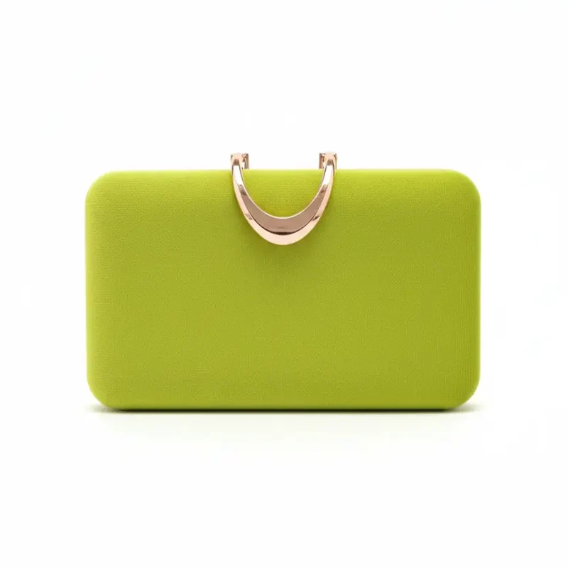 Cartera Brosche Verde lima