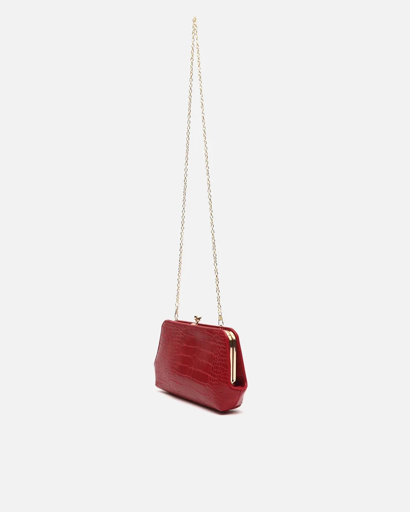 Yili bolso de fiesta con cadena bandolera extraíble