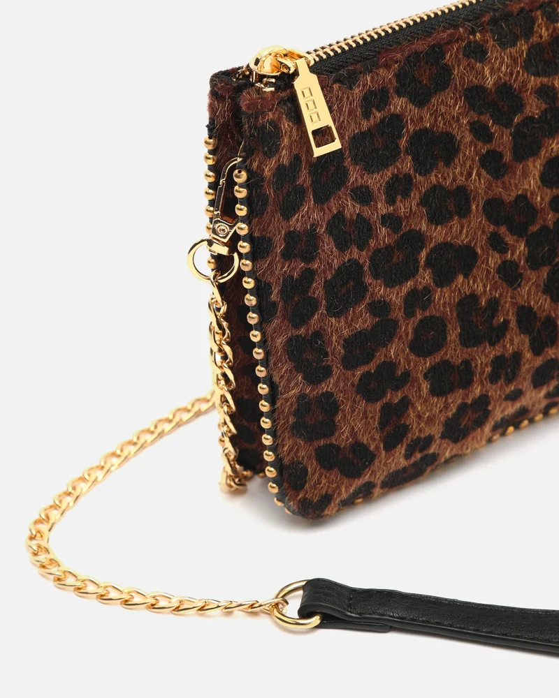 Leopardina bolso de fiesta pequeño animal print ED.