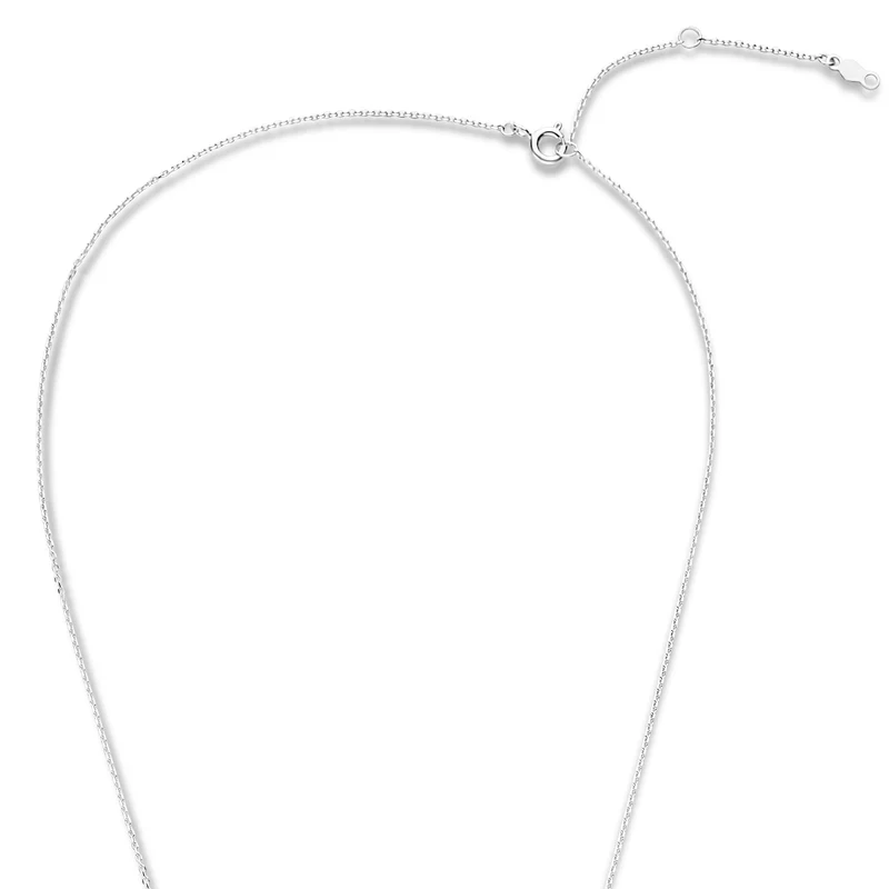 Violet Hamden Venus 925 Sterling Zilveren Ketting met Geboortesteen VH340009-DEC