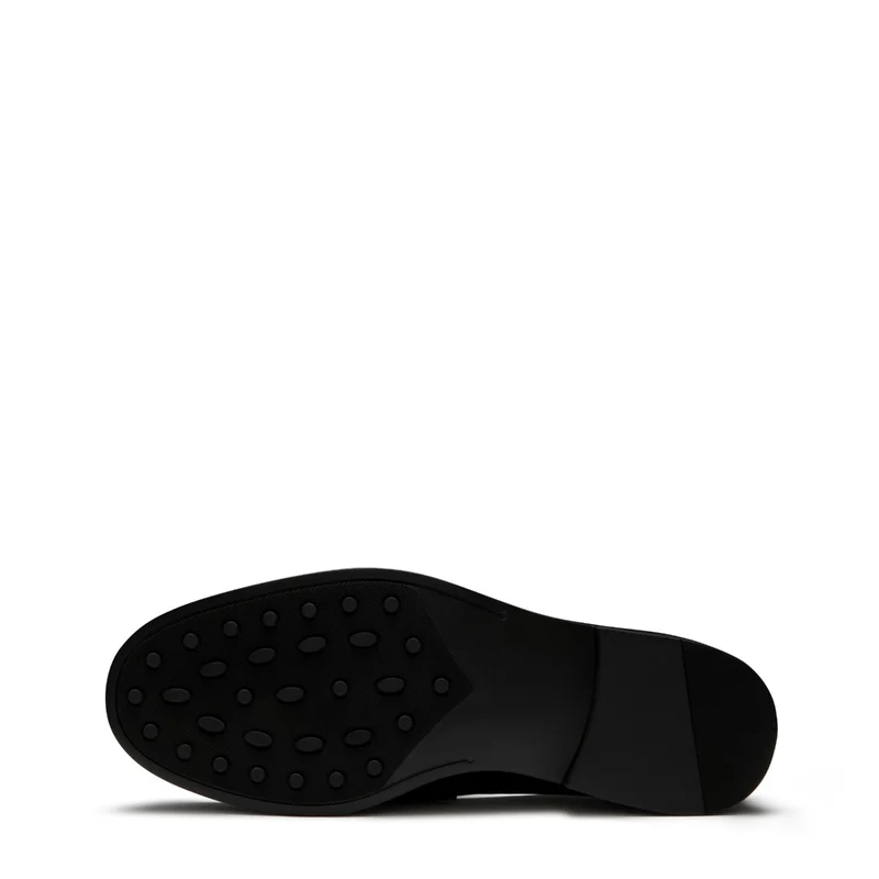 Isabel Bernard Vendôme Blandine Zwart en Wit Kalfsleren Loafers IB51015-10176-37