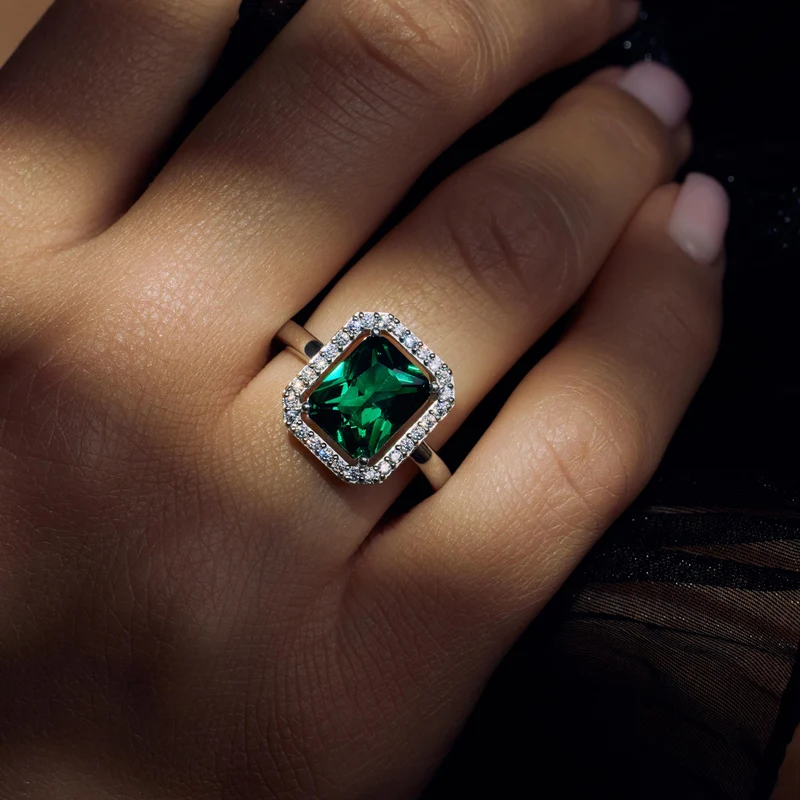 Parte di Me Mia Colore Verdi 925 sterling zilveren ring PDM33020-60