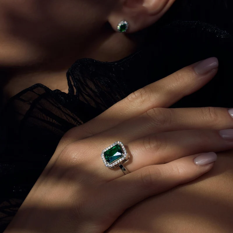Parte di Me Mia Colore Verdi 925 sterling zilveren ring PDM33020-60
