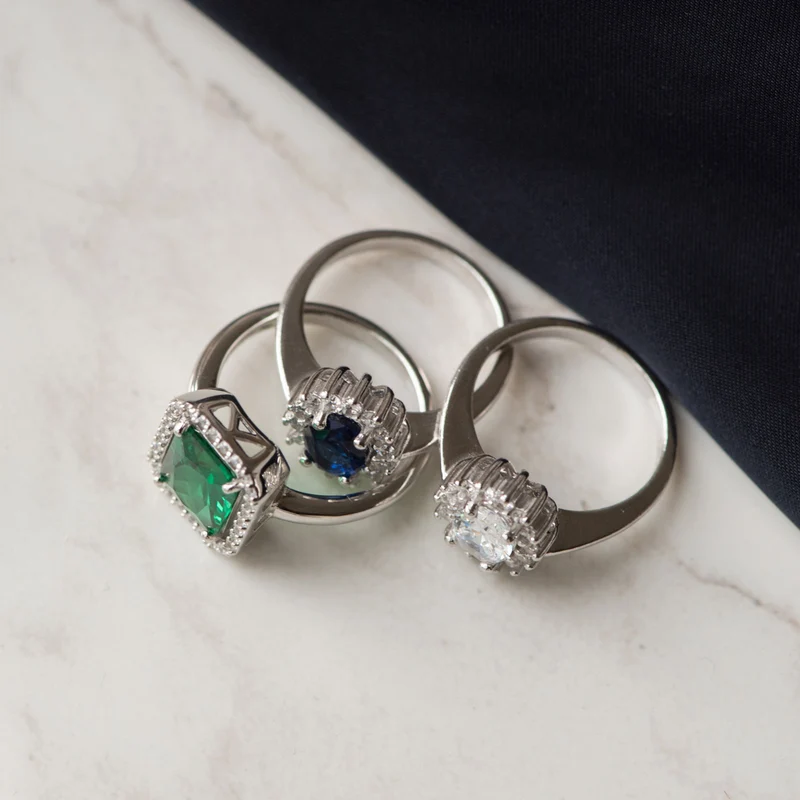 Parte di Me Mia Colore Verdi 925 sterling zilveren ring PDM33020-60