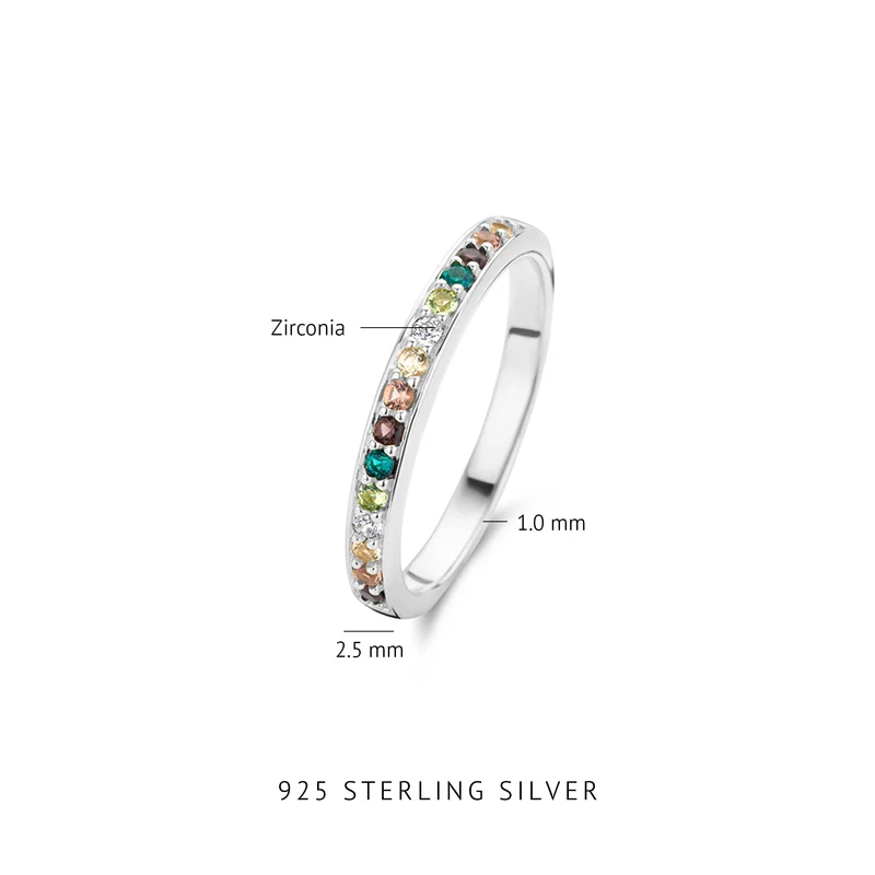 Parte Di Me Santa Maria del Fiore 925 sterling zilveren ring PDM33051-56