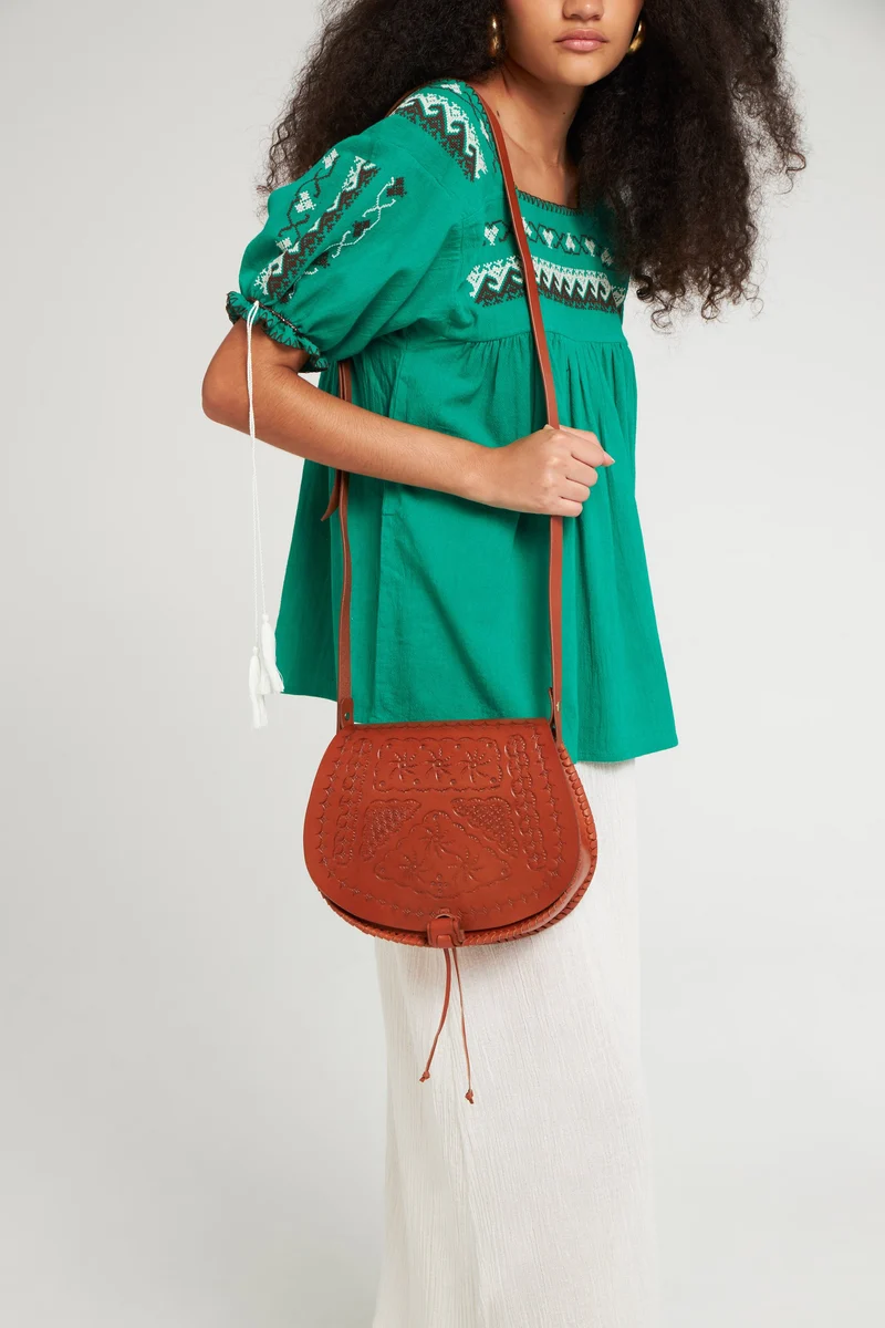 Galy leather bag