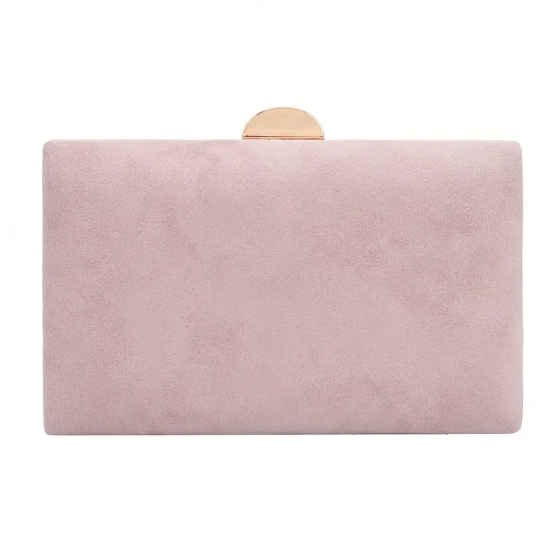 Cartera Invitada Rosa Palo
