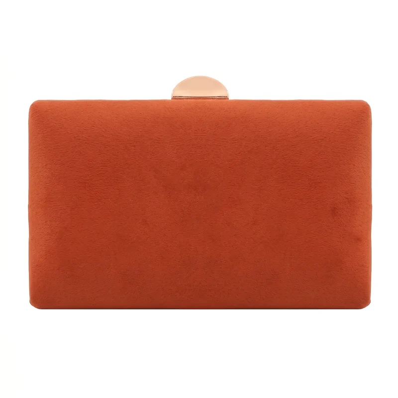 Cartera Invitada Naranja Teja
