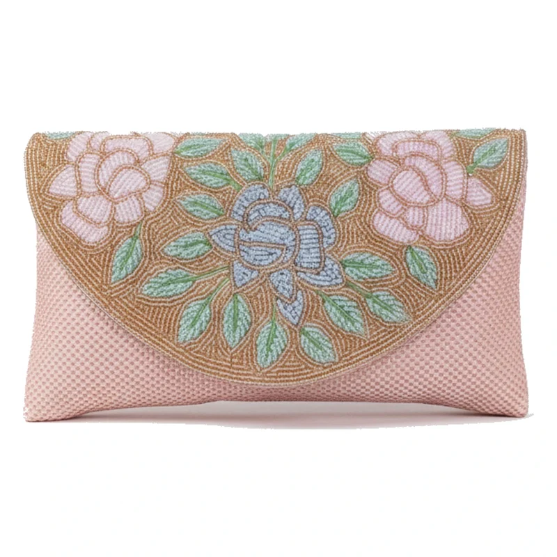 Bolso Sobre Pastela Rosa Coral