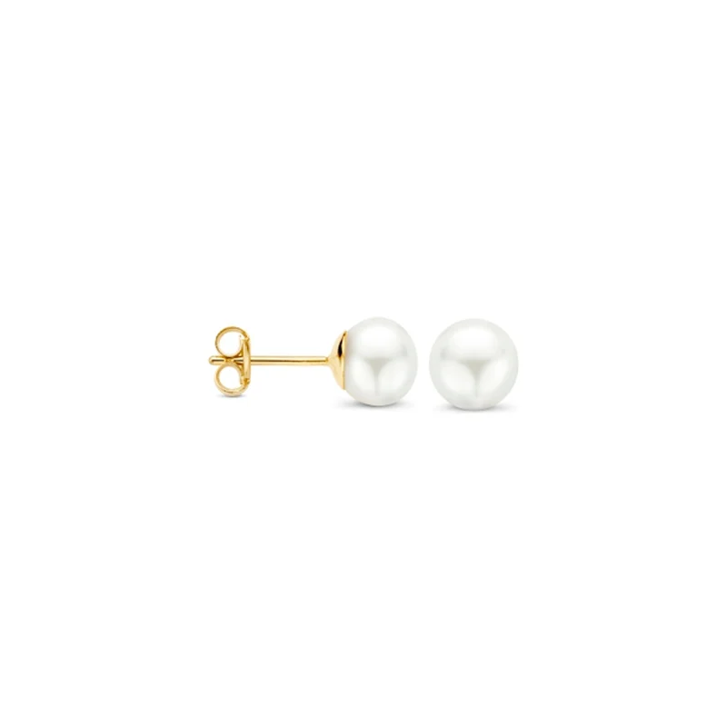 Blush 14 Karaat Gouden Oorbellen 7137YPW