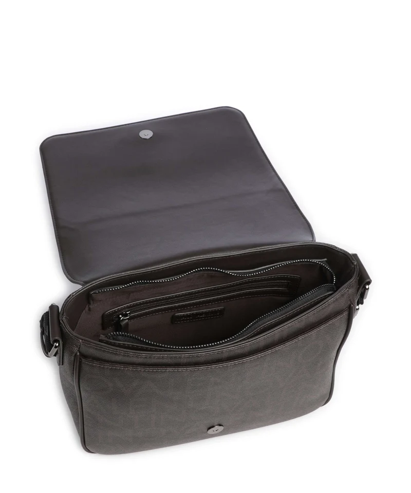 Valentino Bags King Re Bolso de mensajero moro/naturale