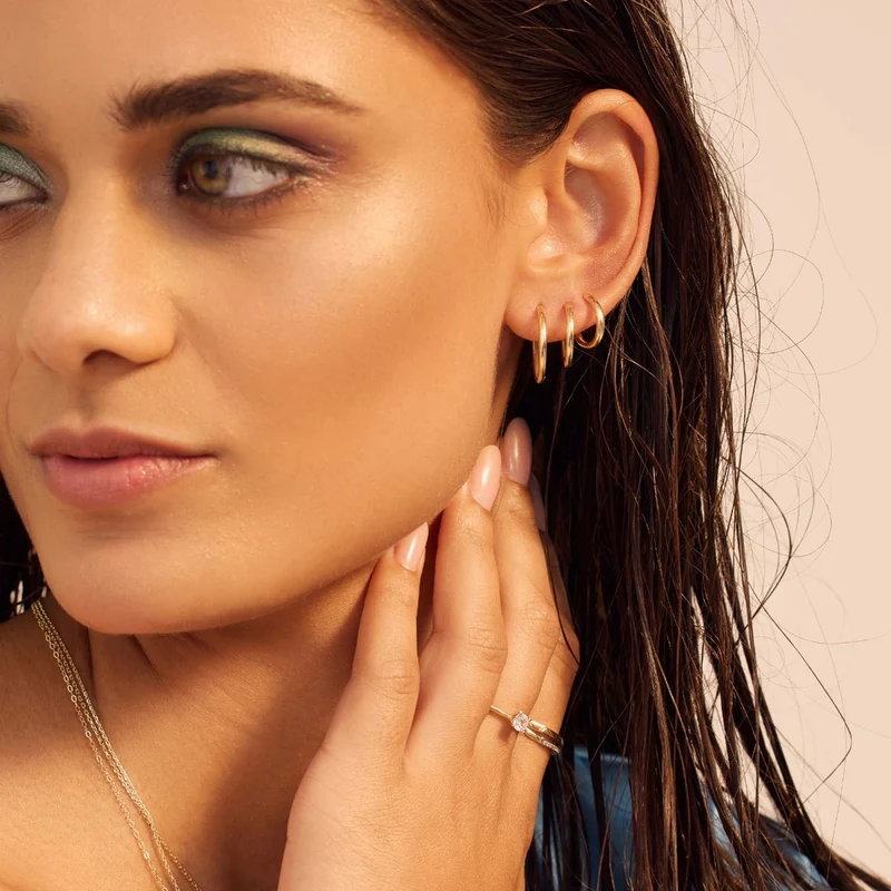 Beloro Jewels La Rinascente Camilla 9 karaat oorringen BO360064