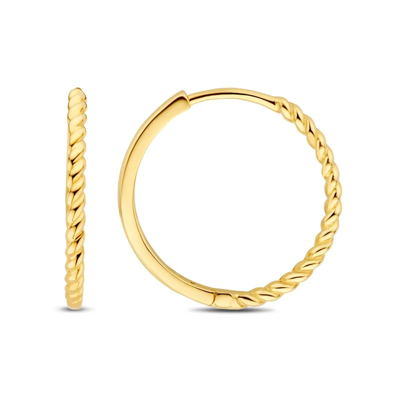 Beloro Jewels Della Spiga Giana 9 karaat oorringen BO360093