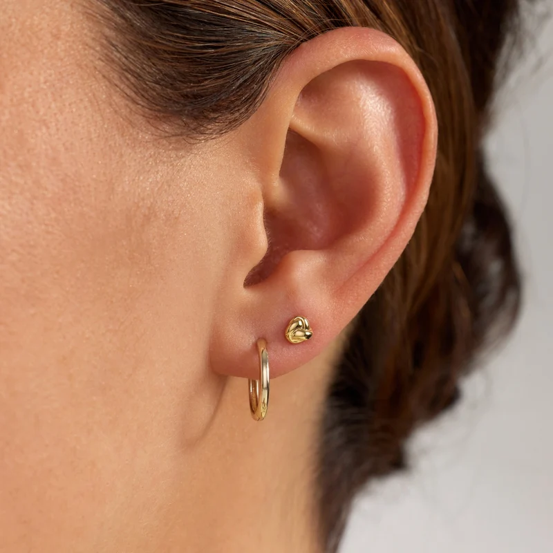 Beloro Jewels Della Spiga Emilia 9 Karaat Oorknoppen BO360034