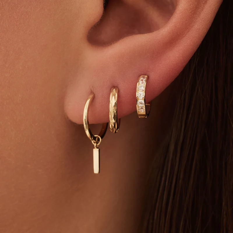 Beloro Jewels Monte Napoleone Stella 9 karaat oorringen BO360067