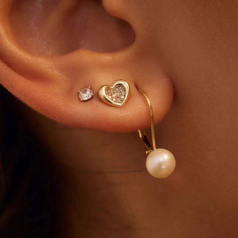 Beloro Jewels Monte Napoleone Gionna 9 Karaat Oorknoppen BO360062