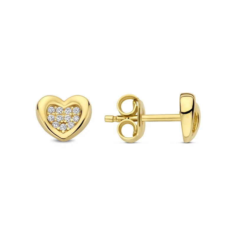 Beloro Jewels Monte Napoleone Gionna 9 Karaat Oorknoppen BO360062