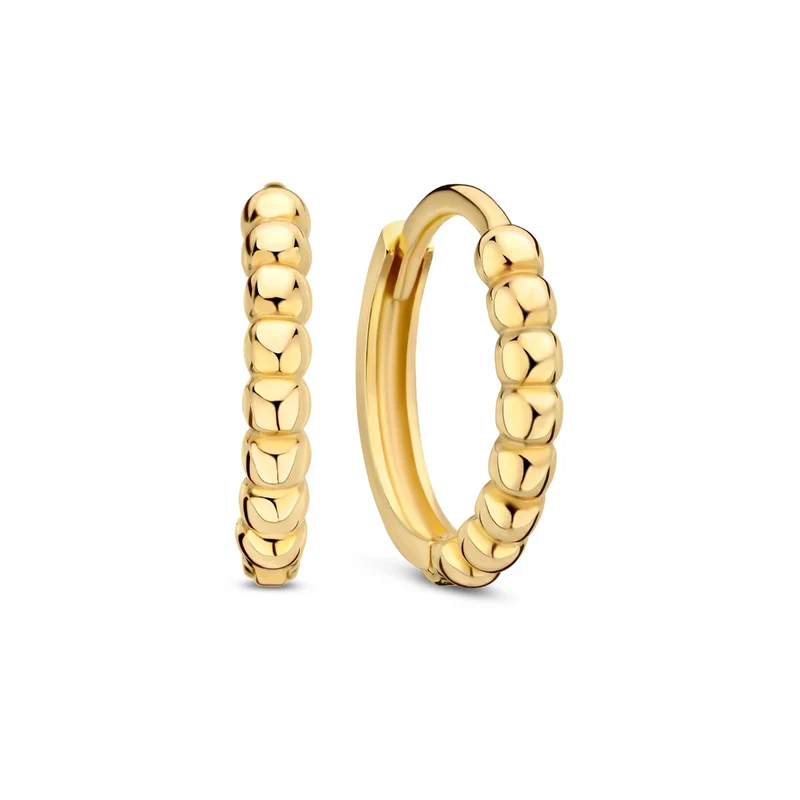 Beloro Jewels La Rinascente Elena 9 karaat oorringen (9.5 mm) BO360071