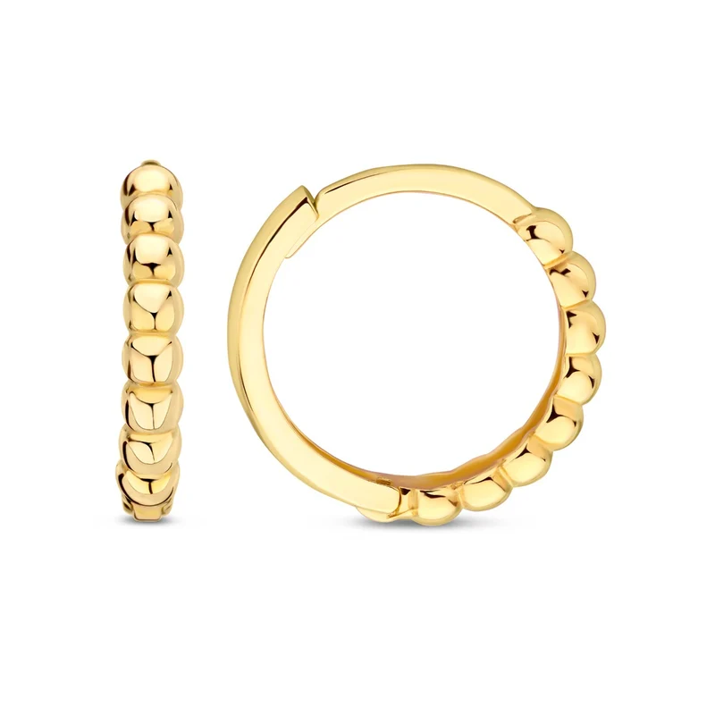 Beloro Jewels La Rinascente Elena 9 karaat oorringen (9.5 mm) BO360071
