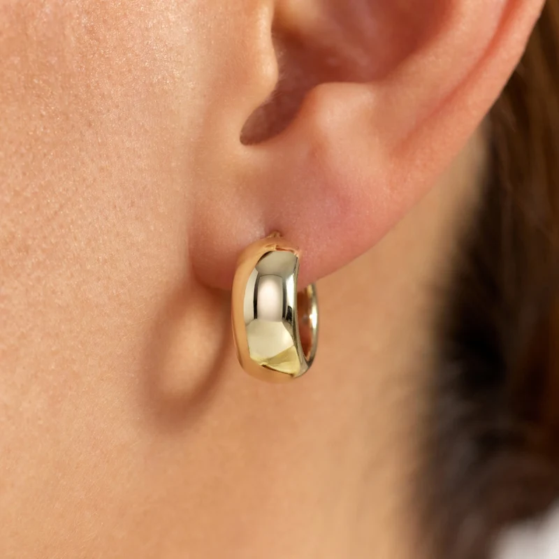 Beloro Jewels Della Spiga Susana 9 karaat oorringen (10 mm) BO360099