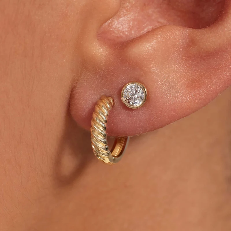 Beloro Jewels La Rinascente Milou 9 karaat oorringen BO360106