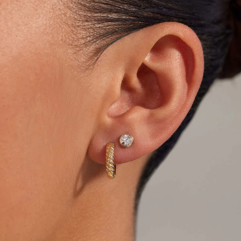 Beloro Jewels La Rinascente Milou 9 karaat oorringen BO360106