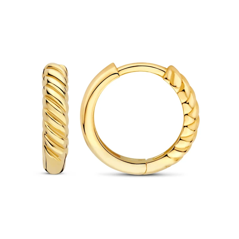 Beloro Jewels La Rinascente Milou 9 karaat oorringen BO360106