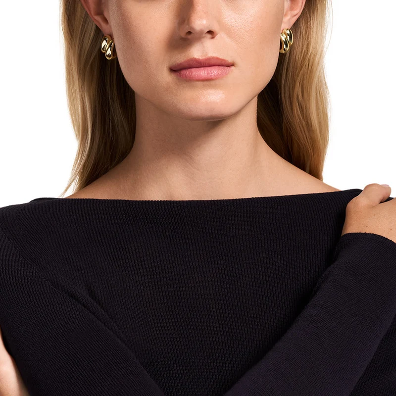 Emporio Armani Iconic Trend Brass Women's Earrings EGS3339710