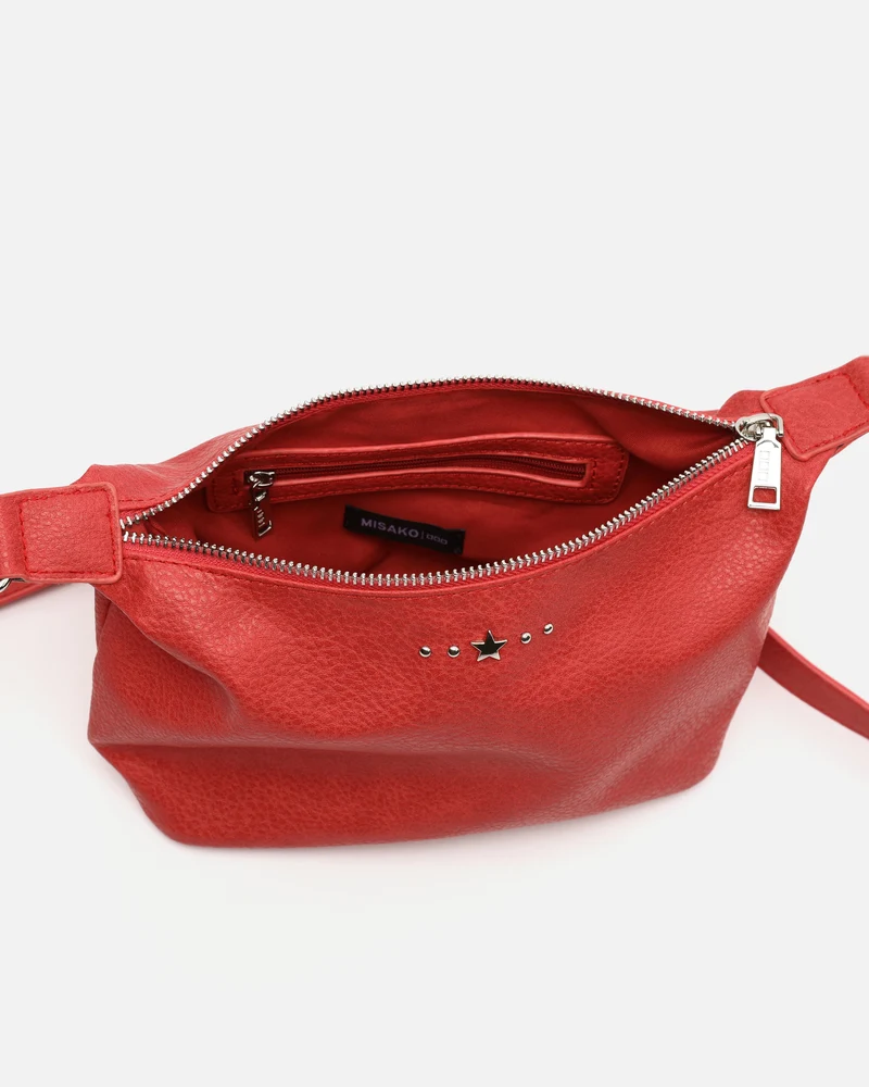 Nesqui-1 bolso bandolera pequeño con detalles metálicos ED.
