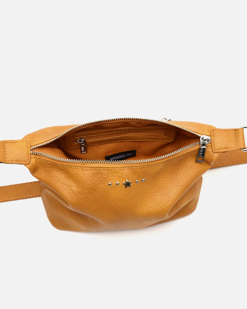 Nesqui-1 bolso bandolera pequeño con detalles metálicos ED.