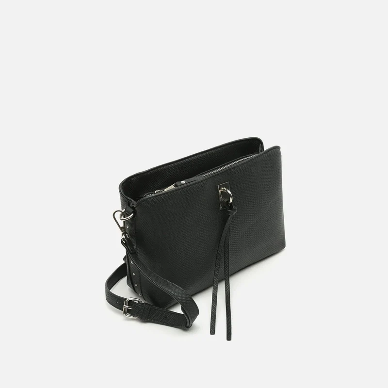 Engri bolso bandolera pequeño con detalles metálicos