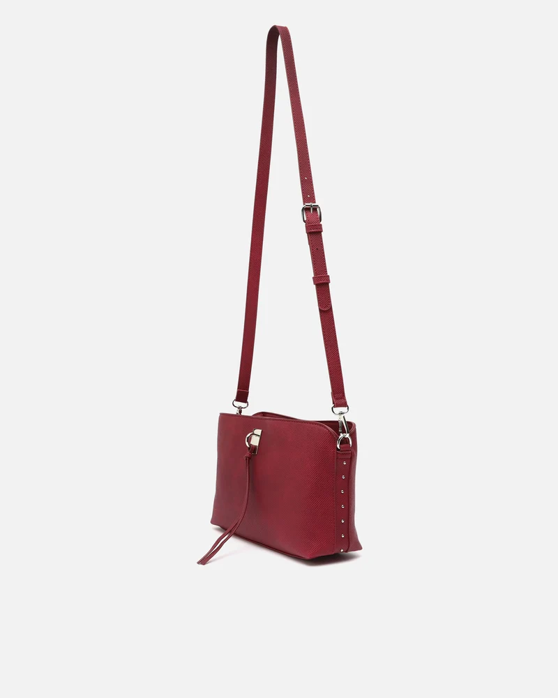 Engri bolso bandolera pequeño con detalles metálicos