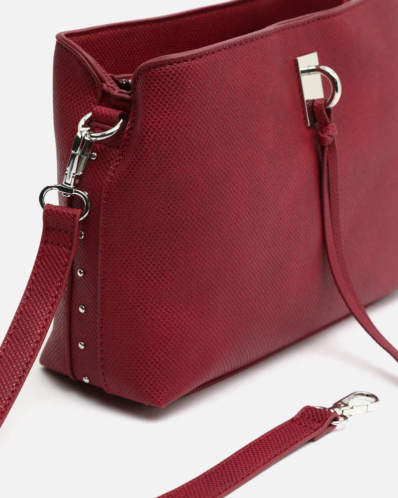 Engri bolso bandolera pequeño con detalles metálicos