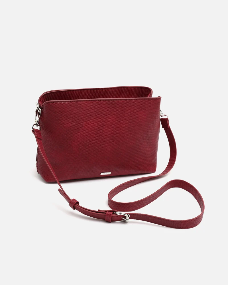 Engri bolso bandolera pequeño con detalles metálicos