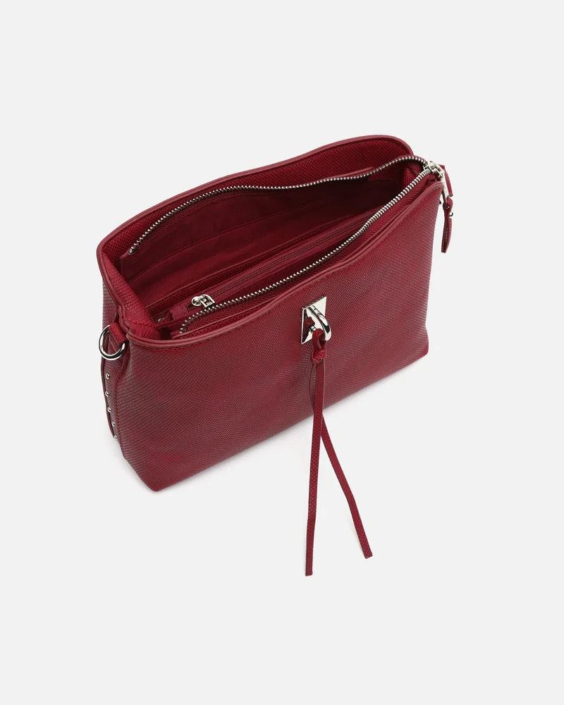 Engri bolso bandolera pequeño con detalles metálicos