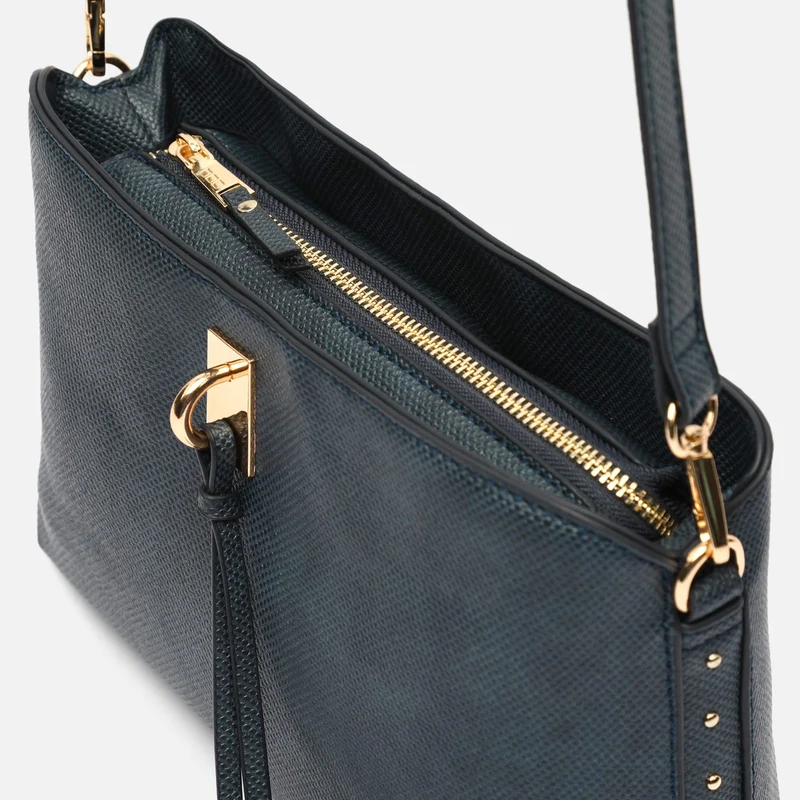 Engri bolso bandolera pequeño con detalles metálicos