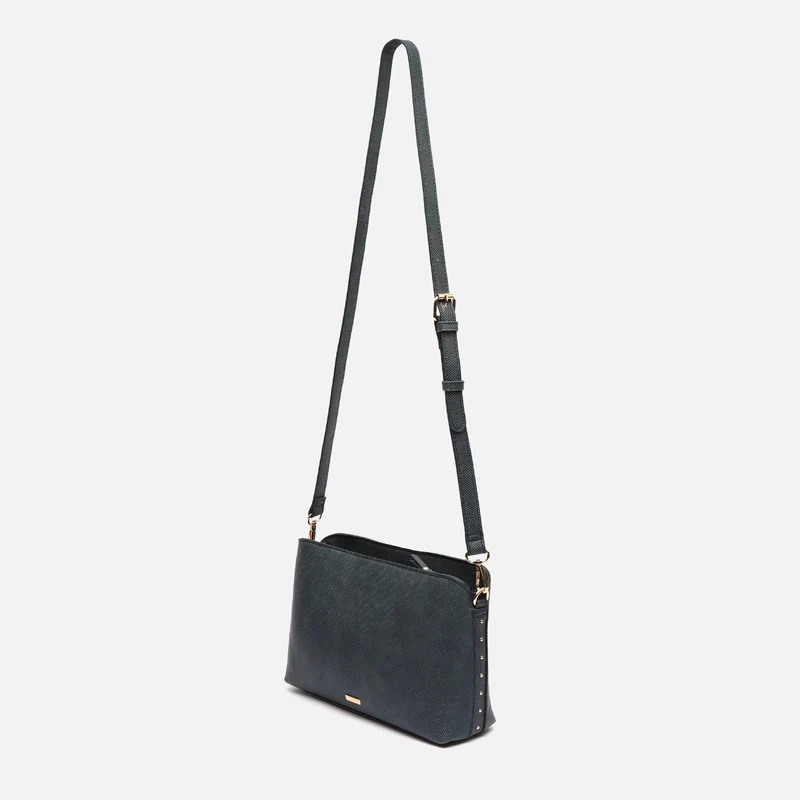 Engri bolso bandolera pequeño con detalles metálicos